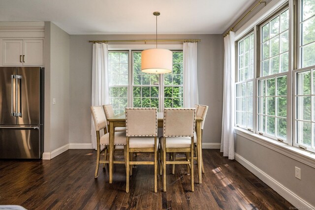 12 Stanton Ct, Madison, CT 06443 - dining room featuring baseboards and dark wood-style flooring