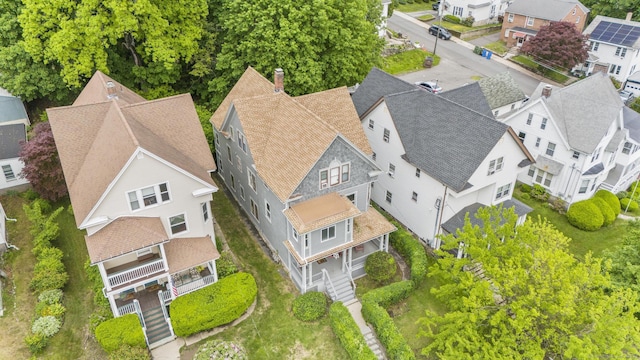 108 Highland Ave, Waterbury, CT 06708 - aerial perspective of suburban area