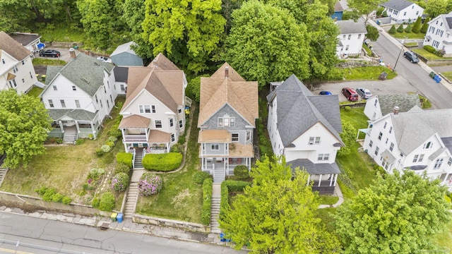108 Highland Ave, Waterbury, CT 06708 - aerial perspective of suburban area