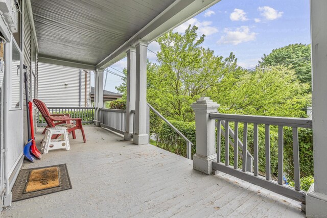 108 Highland Ave, Waterbury, CT 06708 - view of wooden porch