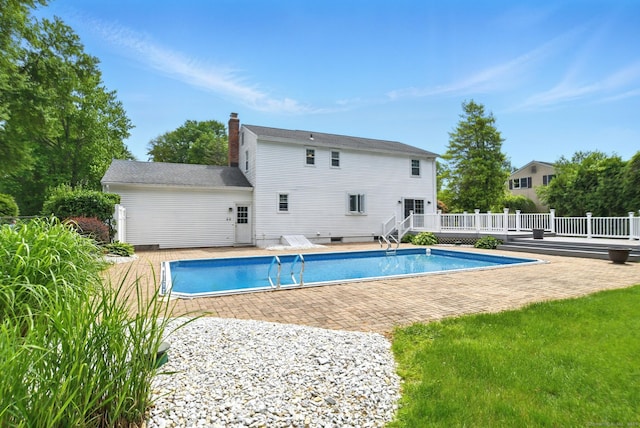 5 Crabapple Rd, Windsor, CT 06095 - view of pool with a deck and a patio