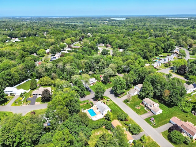 5 Crabapple Rd, Windsor, CT 06095 - aerial view of a heavily wooded area
