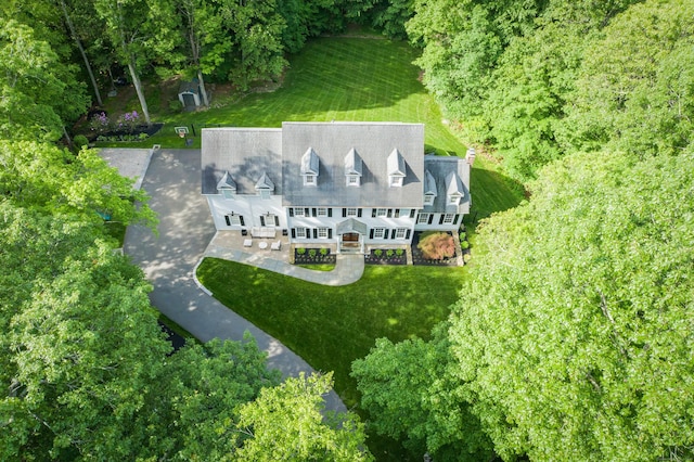 68 Topstone Rd, Ridgefield, CT 06877 - aerial view of property and surrounding area