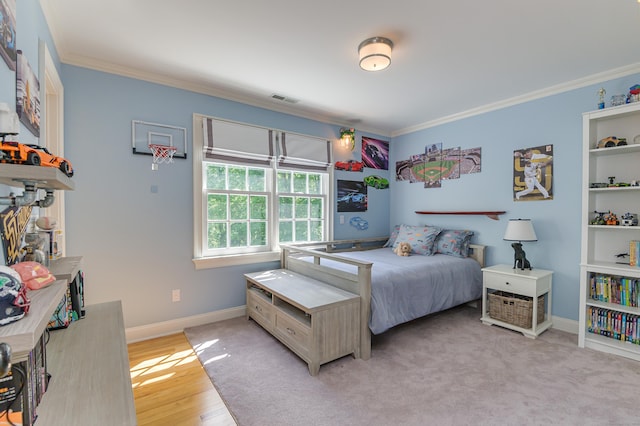 68 Topstone Rd, Ridgefield, CT 06877 - bedroom featuring crown molding, baseboards, and light wood-style flooring