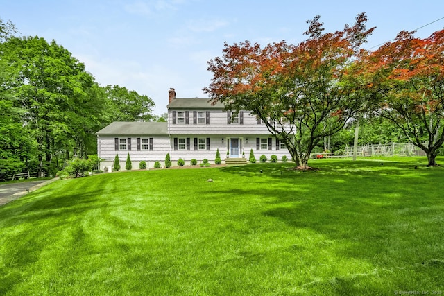 290 Fillow St, Norwalk, CT 06850 - view of front of home with a chimney