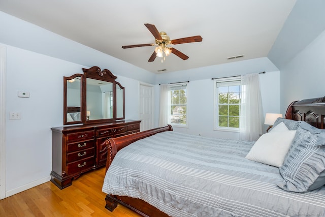 125 Longview Dr, Stratford, CT 06614 - bedroom with wood finished floors, baseboards, and a ceiling fan