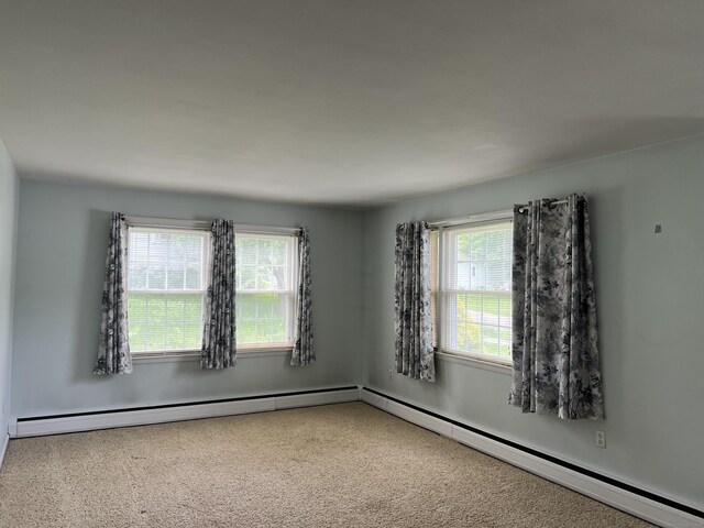 284 Gilbert Ave, Winchester, CT 06098 - unfurnished room with a baseboard heating unit