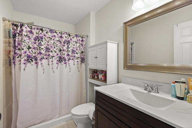 81 Aresco Dr, Middletown, CT 06457 - full bath with toilet, vanity, and a shower with shower curtain