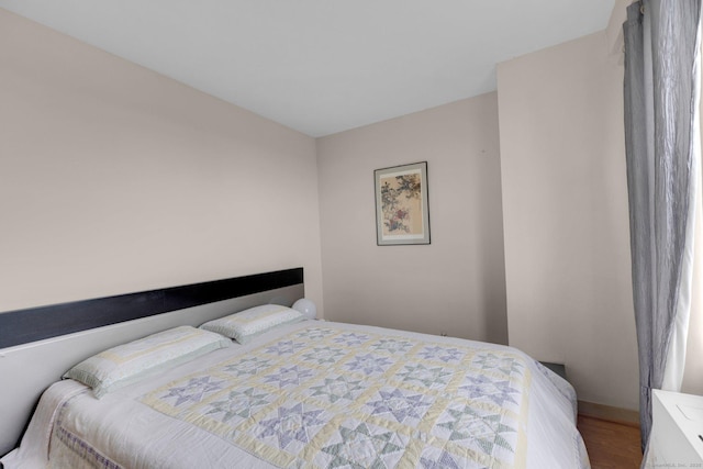 2625 Park Ave Unit 7R, Bridgeport, CT 06604 - bedroom with wood finished floors and baseboards