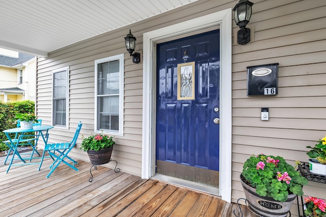 16 Hodge Ave, Ansonia, CT 06401 - entrance to property featuring covered porch