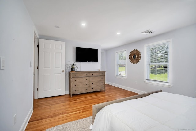 35 Deer Hill Ave, Danbury, CT 06810 - bedroom featuring light wood finished floors, baseboards, and recessed lighting
