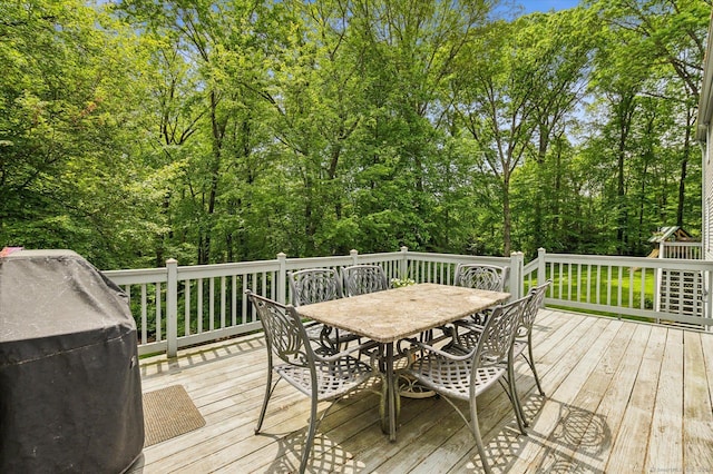 8 Buttonwood Dr, Simsbury, CT 06070 - deck featuring outdoor dining area