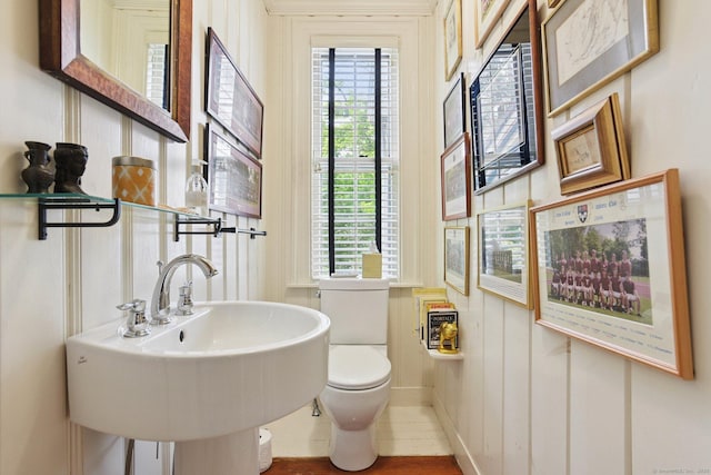 2 Summit St, Stonington, CT 06378 - half bath with a sink and toilet