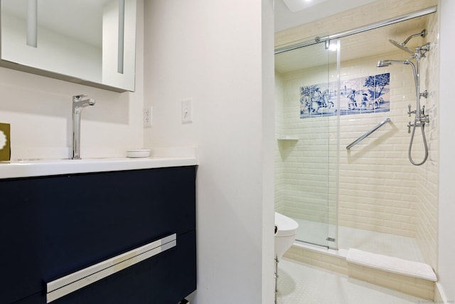 2 Summit St, Stonington, CT 06378 - bathroom featuring a shower stall and vanity