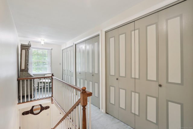 81 Park Rd, Woodbury, CT 06798 - corridor featuring an upstairs landing and carpet