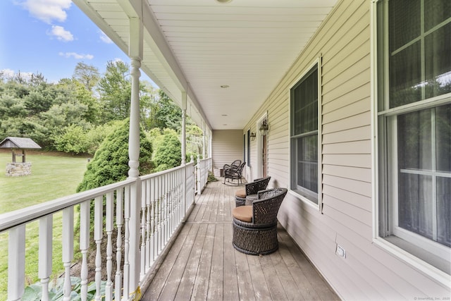 290 Amity Rd, Bethany, CT 06524 - porch featuring a lawn