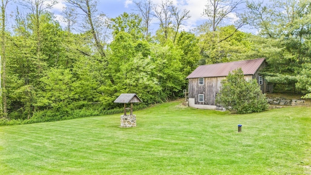 290 Amity Rd, Bethany, CT 06524 - view of green lawn featuring an outdoor structure