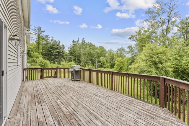 290 Amity Rd, Bethany, CT 06524 - deck featuring a grill