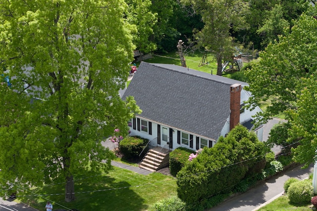 394 Mcclintock St, New Britain, CT 06053 - view from above of property
