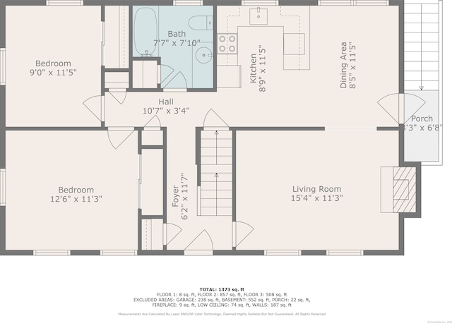 394 Mcclintock St, New Britain, CT 06053 - floor plan / room layout
