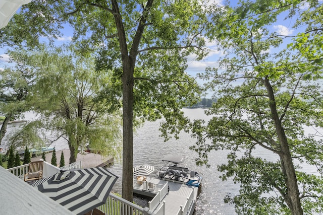 1795 Wolcott Rd, Wolcott, CT 06716 - dock with a water view