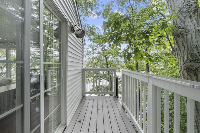 1795 Wolcott Rd, Wolcott, CT 06716 - view of wooden deck