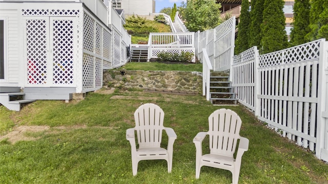 1795 Wolcott Rd, Wolcott, CT 06716 - view of yard featuring stairs
