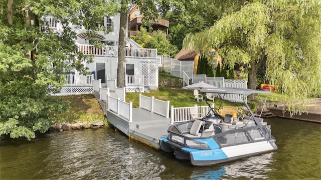 1795 Wolcott Rd, Wolcott, CT 06716 - dock with a water view