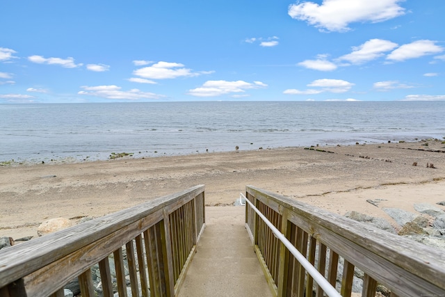 87 E Broadway Unit D, Milford, CT 06460 - view of property's community featuring view of water and beach
