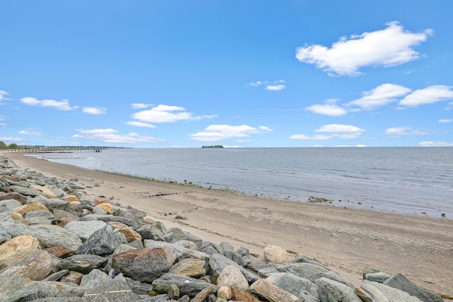 87 E Broadway Unit D, Milford, CT 06460 - water view featuring nearby beach