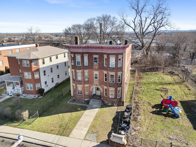 200 Bellevue St, Hartford, CT 06120 - view of front of house featuring a chimney and brick siding