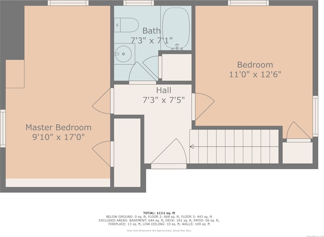 8 Maple Ave, Clinton, CT 06413 - room layout