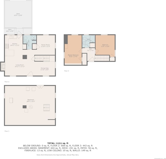 8 Maple Ave, Clinton, CT 06413 - floor plan / room layout
