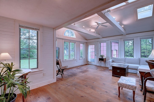 34 N Main St, Marlborough, CT 06447 - sunroom / solarium featuring a skylight and healthy amount of natural light
