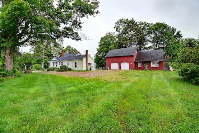 34 N Main St, Marlborough, CT 06447 - view of grassy yard with driveway