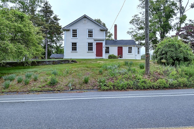 34 N Main St, Marlborough, CT 06447 - traditional-style home featuring a chimney