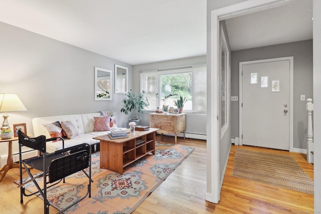 17 Linden St, Norwalk, CT 06851 - living room featuring light wood-type flooring