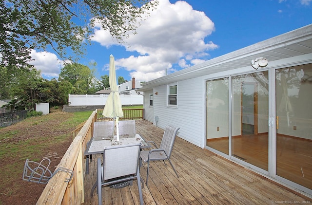 65 Bayberry Dr, Wallingford, CT 06492 - deck with outdoor dining area
