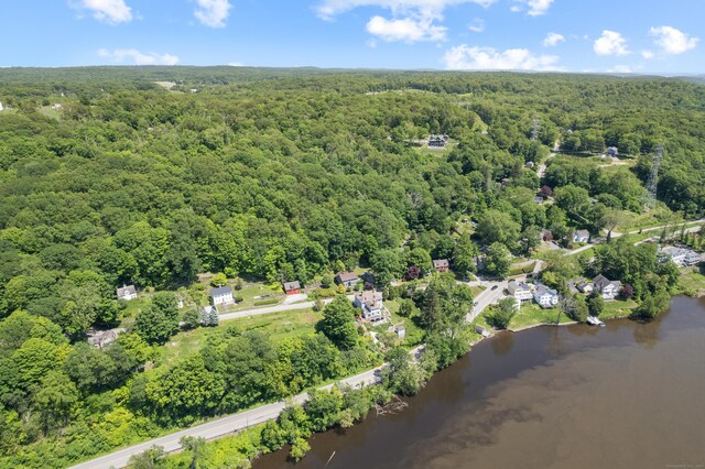 6 Landing Hill Rd, East Haddam, CT 06423 - aerial view of a forest and a large body of water