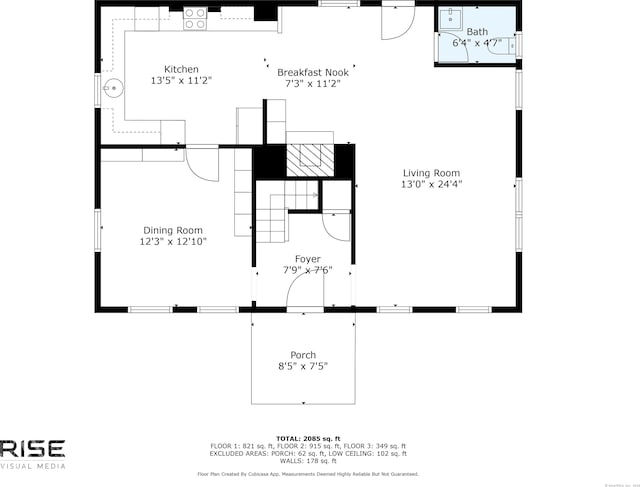 6 Landing Hill Rd, East Haddam, CT 06423 - property floor plan