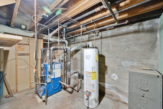 151 Mckee St, Manchester, CT 06040 - utilities featuring gas water heater and a heating unit