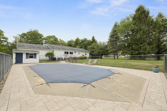 176 Prospect Hill Rd, Colchester, CT 06415 - view of pool with a patio area and an outbuilding