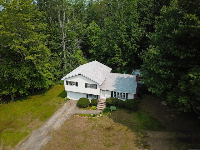 10 Meeting House Rd, Barkhamsted, CT 06063 - view of subject property featuring a heavily wooded area