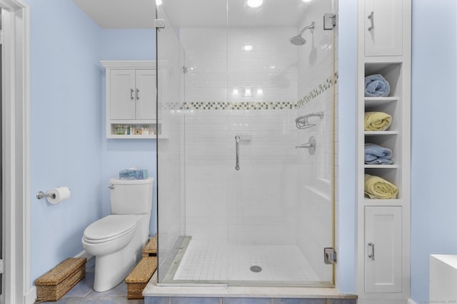 20 Cook Rd, Stamford, CT 06902 - bathroom featuring a shower stall and toilet