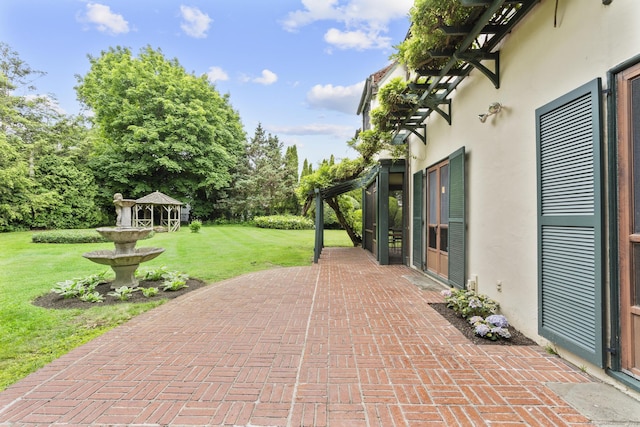 20 Cook Rd, Stamford, CT 06902 - view of patio / terrace with view of scattered trees