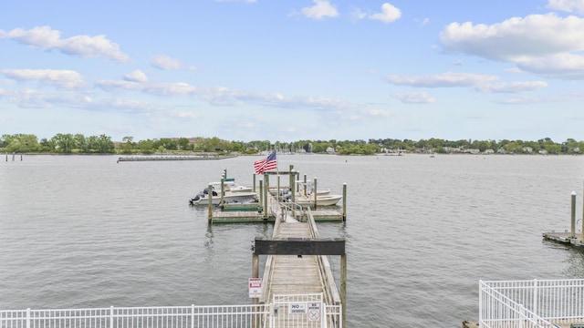20 Cook Rd, Stamford, CT 06902 - dock area featuring a water view
