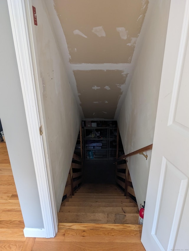 35 Snake Meadow Rd, Killingly, CT 06239 - stairs featuring wood finished floors