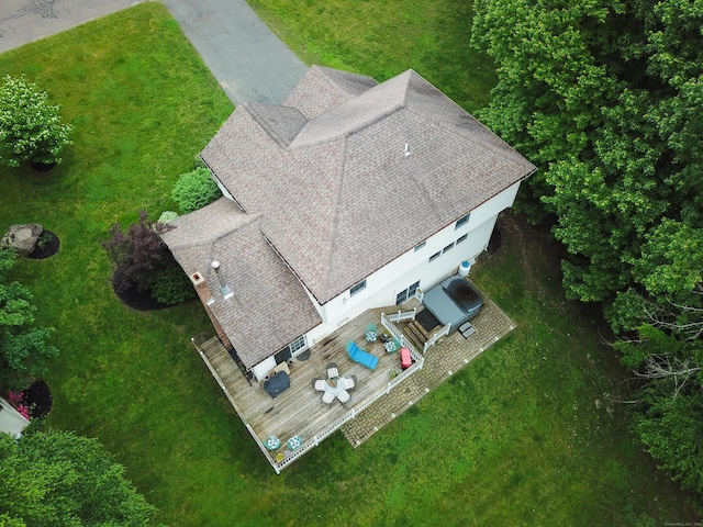 10 Heritage Way, Barkhamsted, CT 06063 - aerial view of property and surrounding area