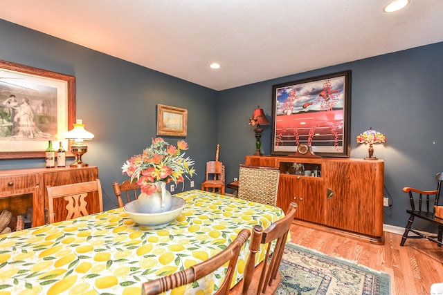 10 Heritage Way, Barkhamsted, CT 06063 - dining space featuring wood finished floors and recessed lighting