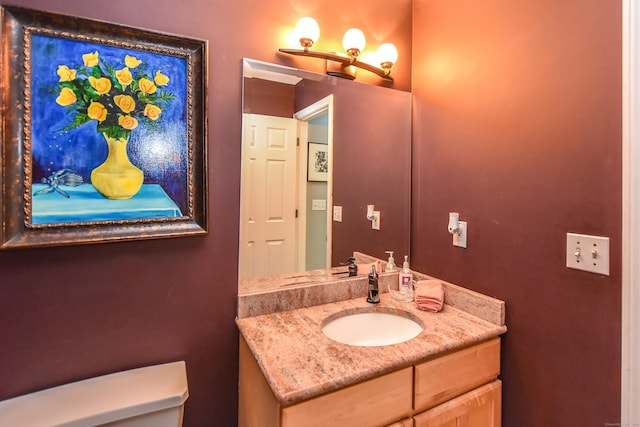 10 Heritage Way, Barkhamsted, CT 06063 - bathroom with vanity and toilet